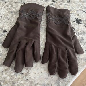 Elegant Dark Brown Women’s Gloves